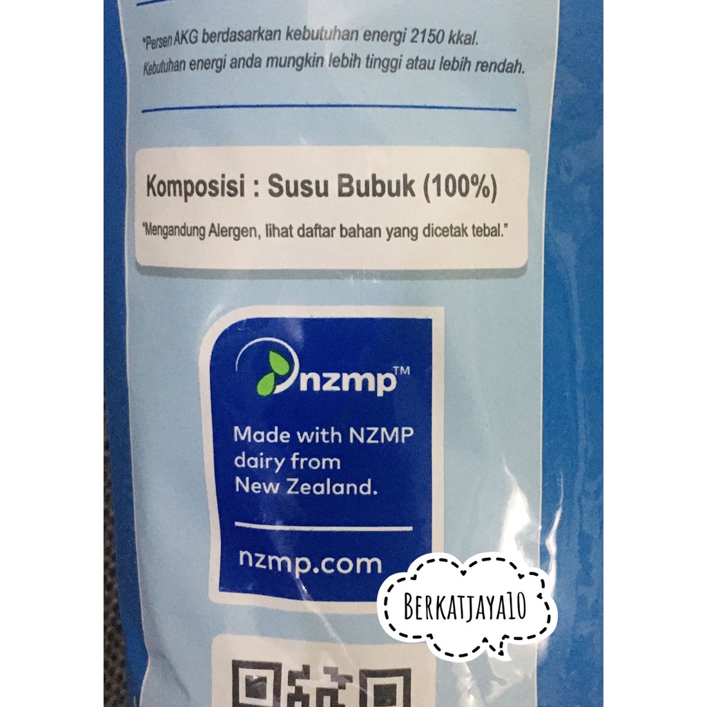 Susu Bubuk MILKO Kemasan REPACK 250 Gram Original full cream made with NZMP Dairy