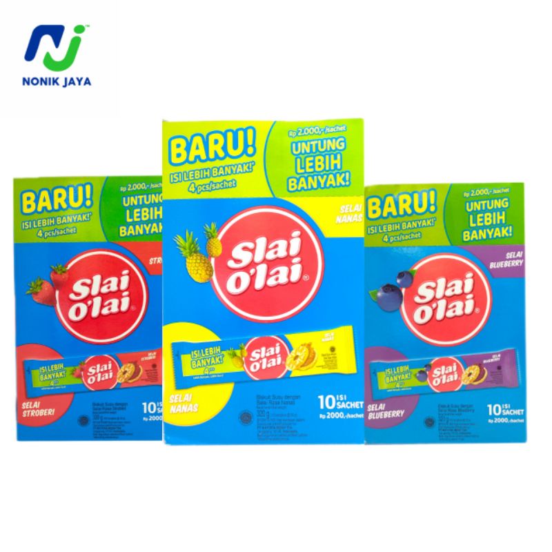 Roma Slai Olai Box isi 10 pcs ( Lihat Deskripsi )