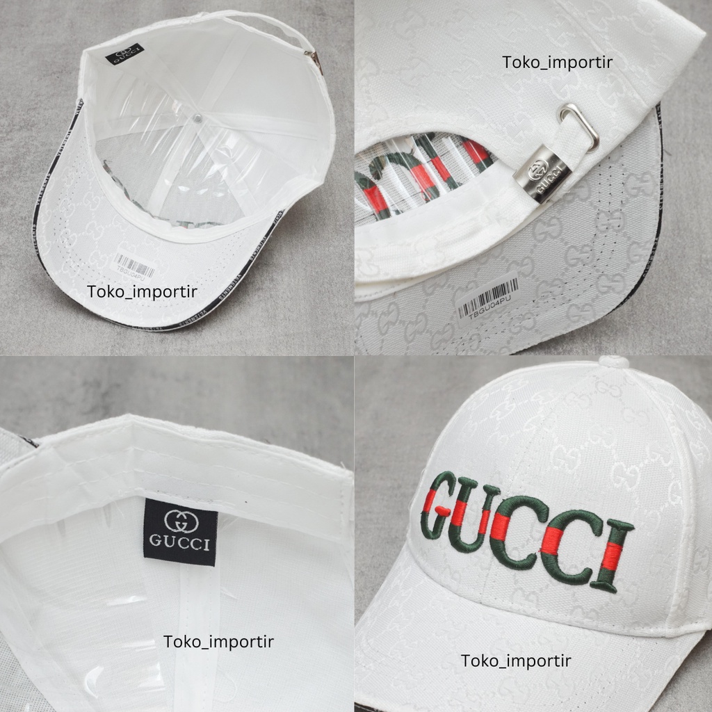 Topi Gucci Motif Import Pria Unisex
