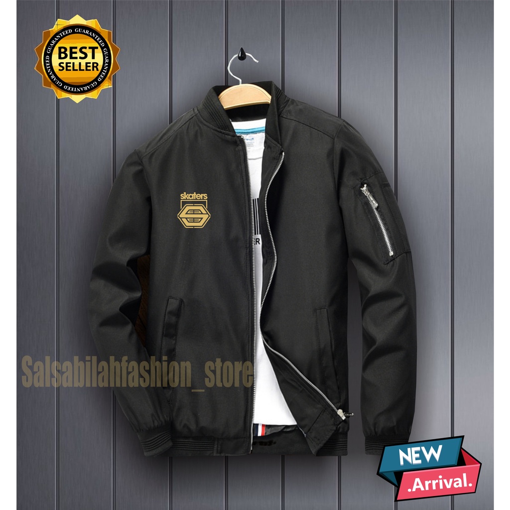 Jaket Bomber Kasual Premium Parasut semi anti air PRIA WANITA SKTR