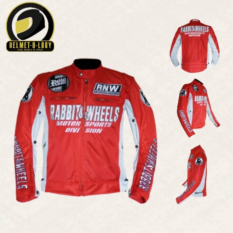 Rabbit and Wheels National Nasional Jaket Motor Original