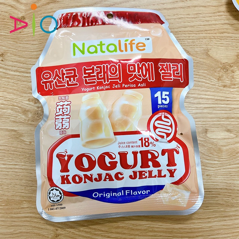 Natalife Yogurt Konjac Jelly | Yogurt Konjac Jeli 乳酸菌蒟蒻 (20g x 15pcs)