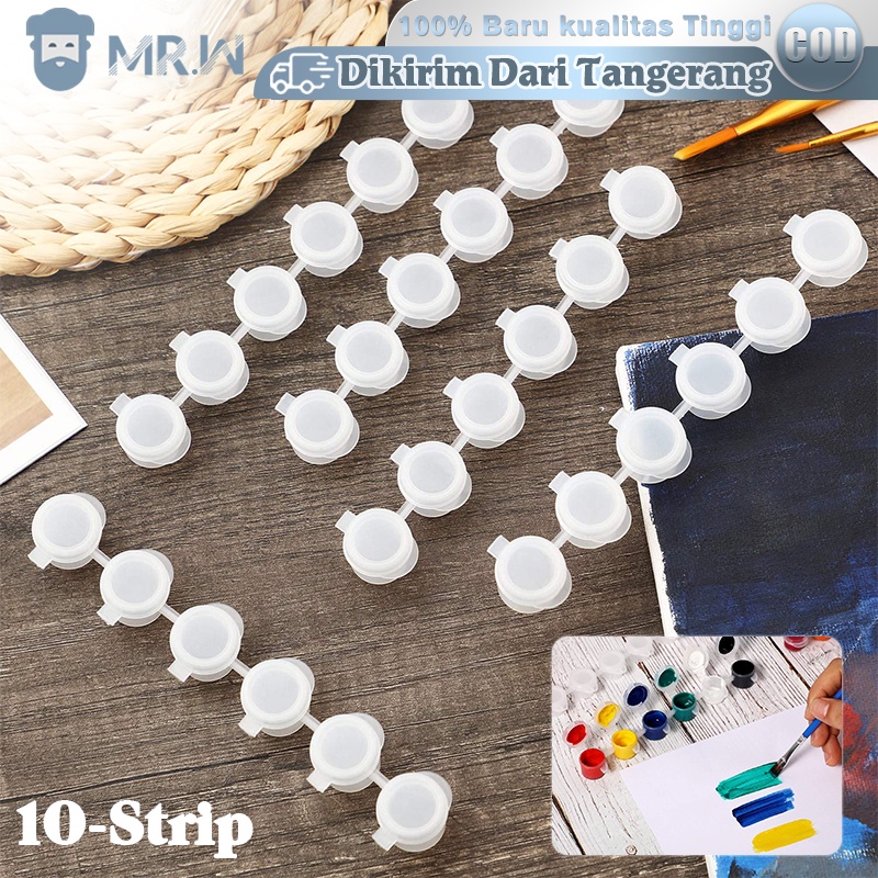 

3ml Pot Cat Plastik Renteng 60pcs Tabung Tempat Cat/Paint Cup/Paint Containers For Painting Arts