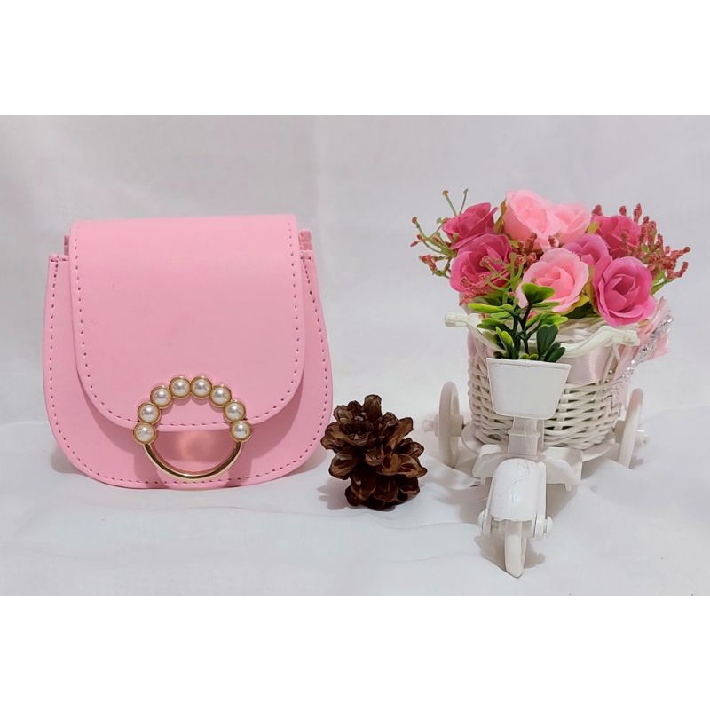 New Tas Selempang Mini Baby Pearl/Tas Mini/Tas Mini Pearl