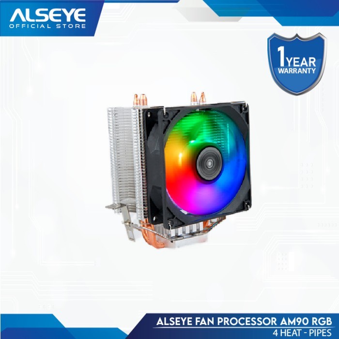 Alseye AM90 4 pipe / Alseye  RGB AM-90 4 pipe CPU Cooler RGB