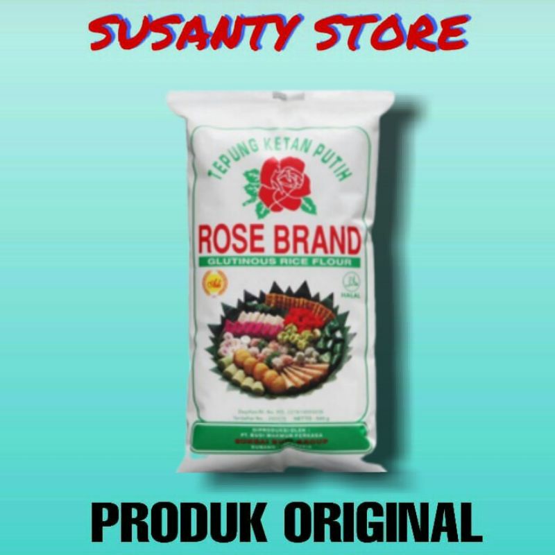 

ROSE BRAND TEPUNG KETAN PUTIH 500GR.