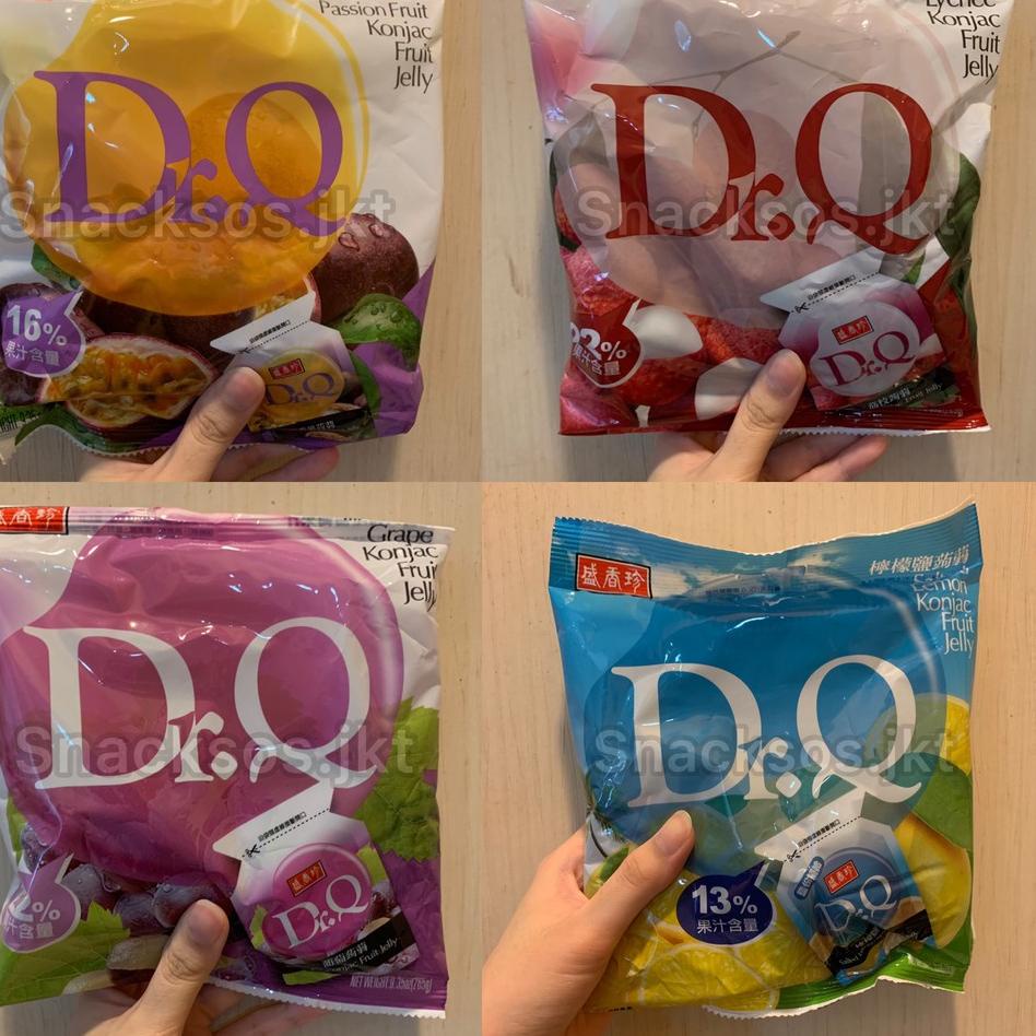 

Rekomendasi--DR.Q TRIKO KONJAC FRUIT JELLY GRAPE / LEMON / PASSION FRUIT / LYCHEE - TAIWAN