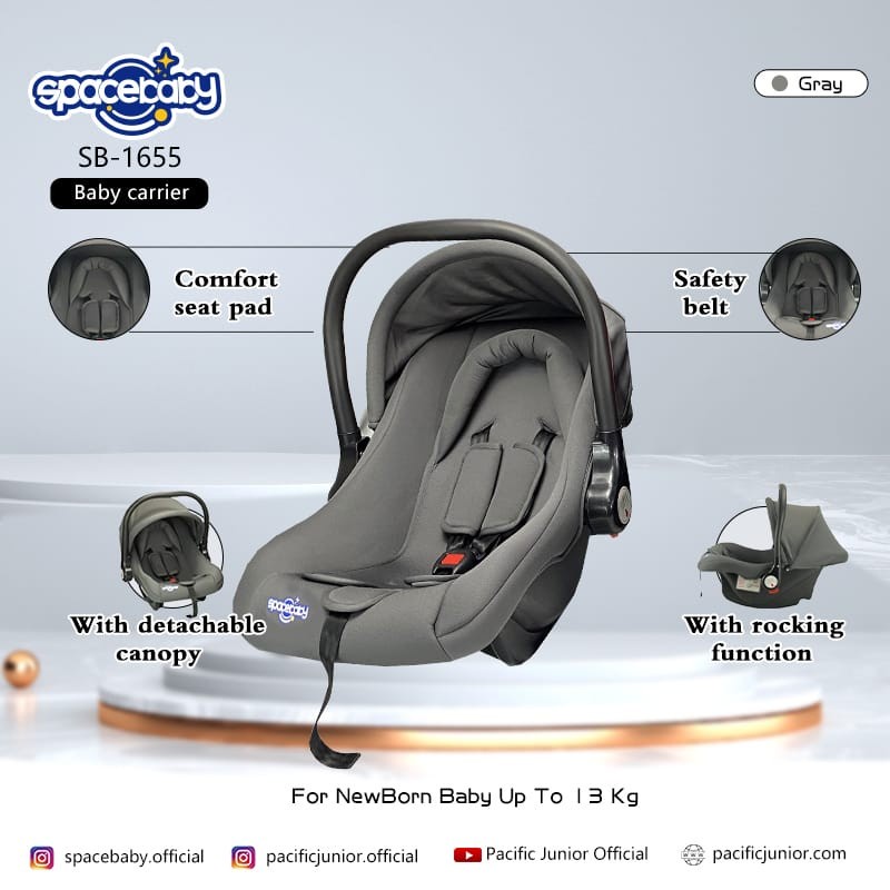 Makassar - Space Baby Spacebaby Carseat SB-1655 / Carrier Baby Newborn