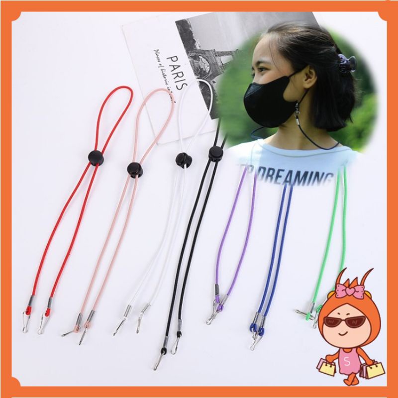 Pengait Masker hijab/Tali masker/pengait masker kancing