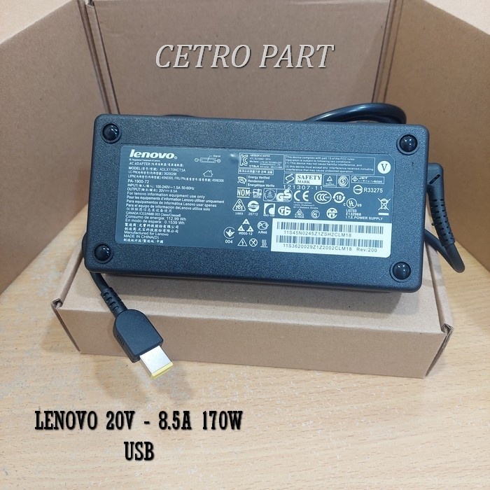 Adaptor Charger Lenovo Legion Y7000SE Lenovo Thinkpad P50 ( 170W ) USB