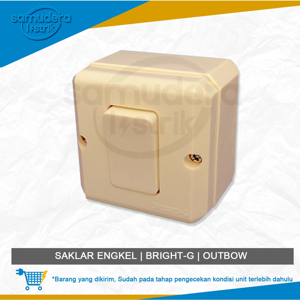 SAKLAR ENGKEL PERSEGI BRIGHT-G 701 SNI OutBow