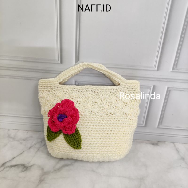 NAFF.ID-&quot;Rosalinda&quot; Tas Tengteng Mini Rajutan/ Mini Knitbag