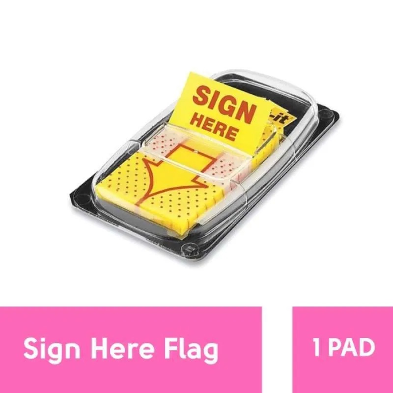 

3M Post It Sign Here 680-9 / Penanda Bentuk Panah
