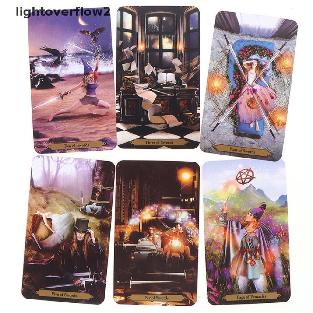 (lightoverflow2) Mainan board game Ramalan Tarot Moore