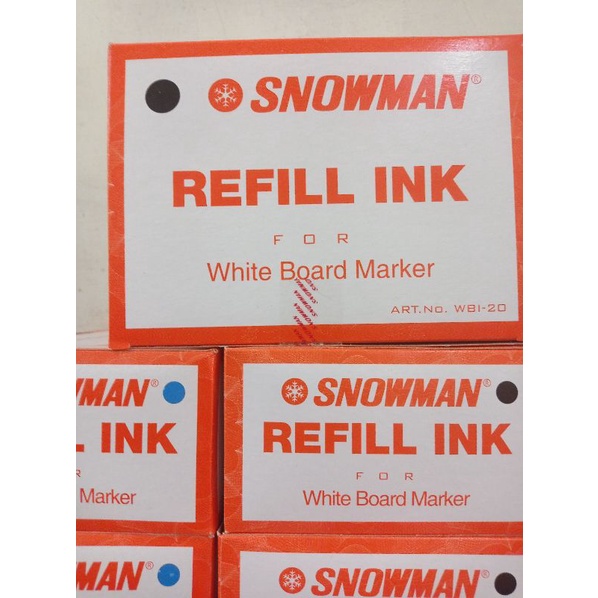 

refil ink snowman white board marker/tinta spidol white board snowman