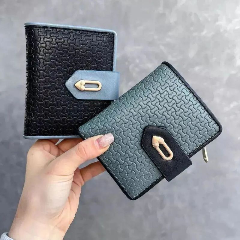 Dompet Kulit Wanita Pendek Cewek PRETTYZYS