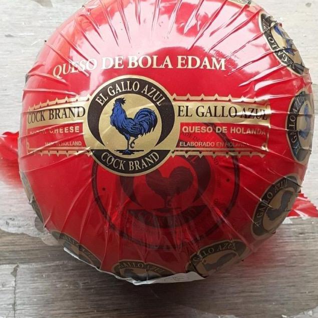 

Hot Sale--Keju Edam Merk Ayam Emas 1 Bola Utuh Premium Quality