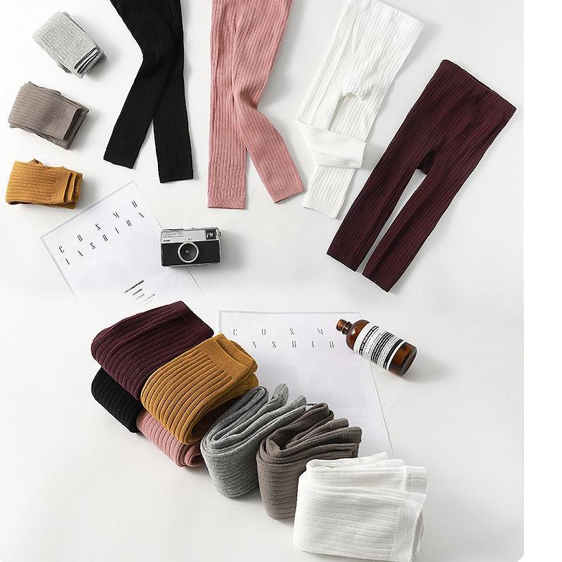 Murah Meriah Legging Leging Lejing Anak Bayi Perempuan Import Buka Polos Rajut Celana Panjang Bayi 0