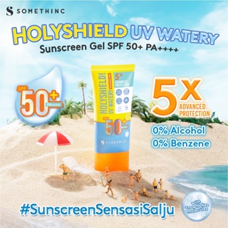 Image of thu nhỏ SOMETHINC Holyshield! UV Watery Sunscreen Gel SPF 50+ PA++++ - Sunscreen Sensasi Salju #2