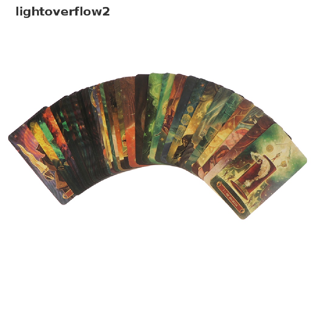 (lightoverflow2) Mainan Board Game Kartu Tarot Ramalan Gemuk Untuk Keluarga
