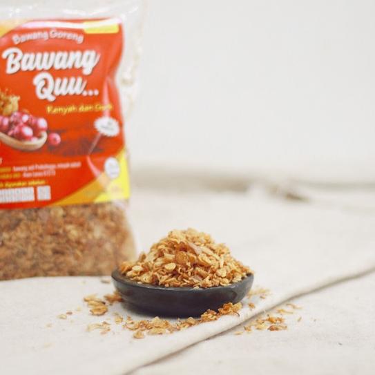 

BISA COD ✔️Bawang goreng premium asli probolinggo Bawangquu isi 220gr|KD8