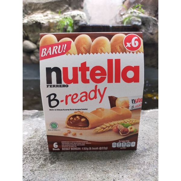 

Nutella b-ready T6 ferrero exp 08.2025