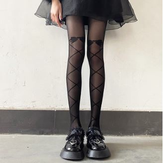 PH-42 Pantyhose Pita Silang Kaos Kaki Stocking Cosplay Lolita maid Japan Gothic