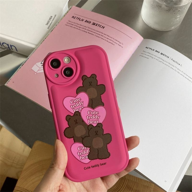 Case Desain Beruang Caring Gaya Jepang Dan Korea Untuk IPhone 12 13 11 Pro Max X Xs Max Xr hgthy