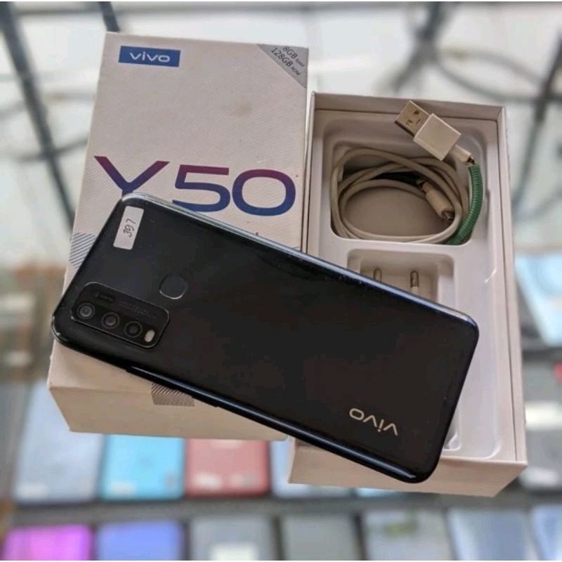 VIVO Y50 RAM 8/128GB  FULL SET SECOND