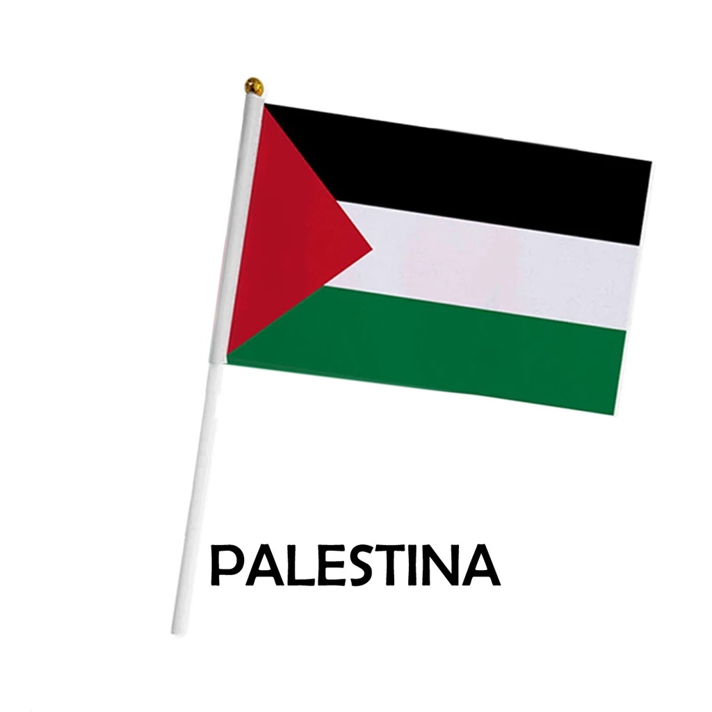 5PCS Bendera Kecil Palestina / Hand Flag Palestine