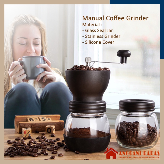 Gilingan Kopi Penggiling Kopi Grinder Kopi Manual Coffee Grinder