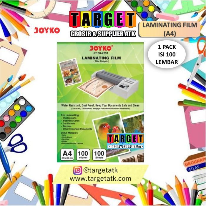 

LAMINATING FILM / PLASTIK LAMINATING A4 / F4 FOLIO / JOYKO KENKO