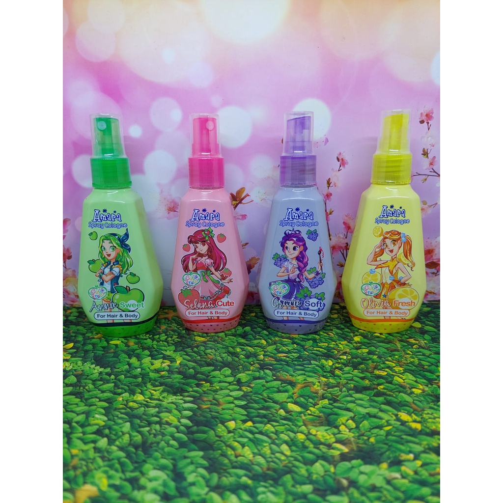 AMARA SPRAY COLOGNE 125ML / AMARA COLOGNE KIDS / AMARA PARFUME ANAK