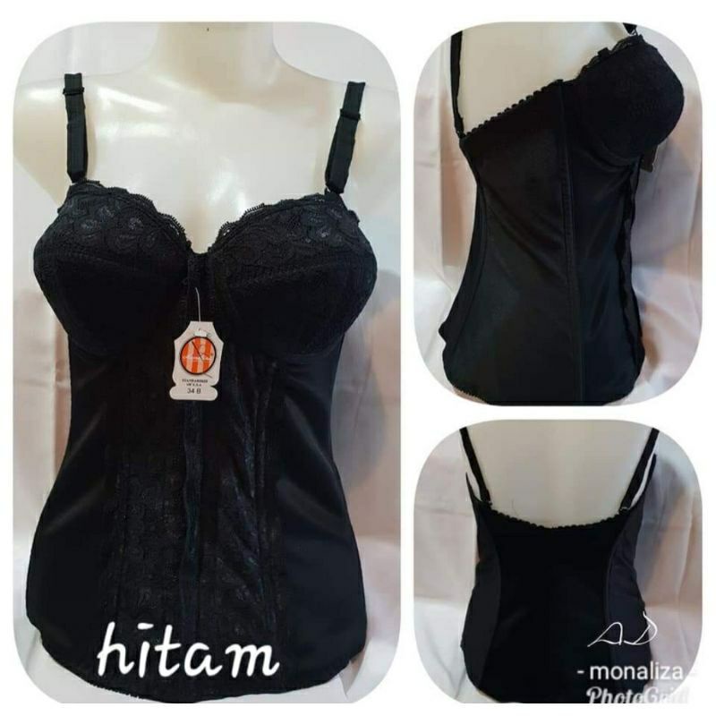 Longtorso Monaliza | Kamisol Monalisa kebayak | Korset Monaliza