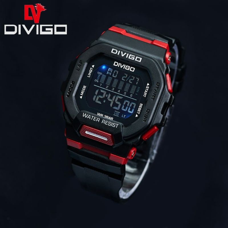 DV 7209 Original Jam Tangan Divigo Kasual Favorit Kesukaan Fashion Bisa COD