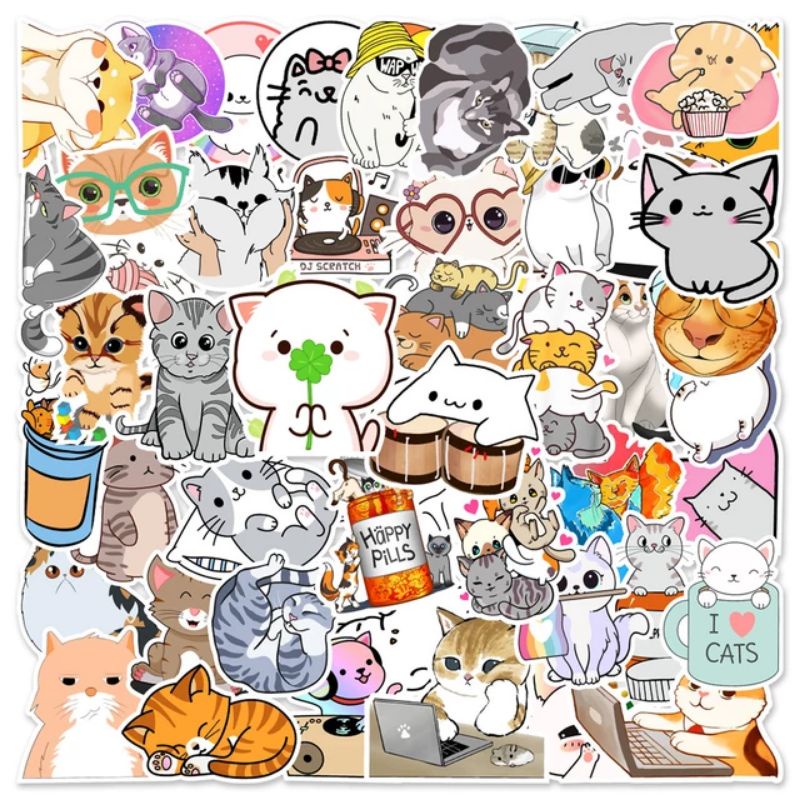 

Stiker Kucing Pack Style 260415