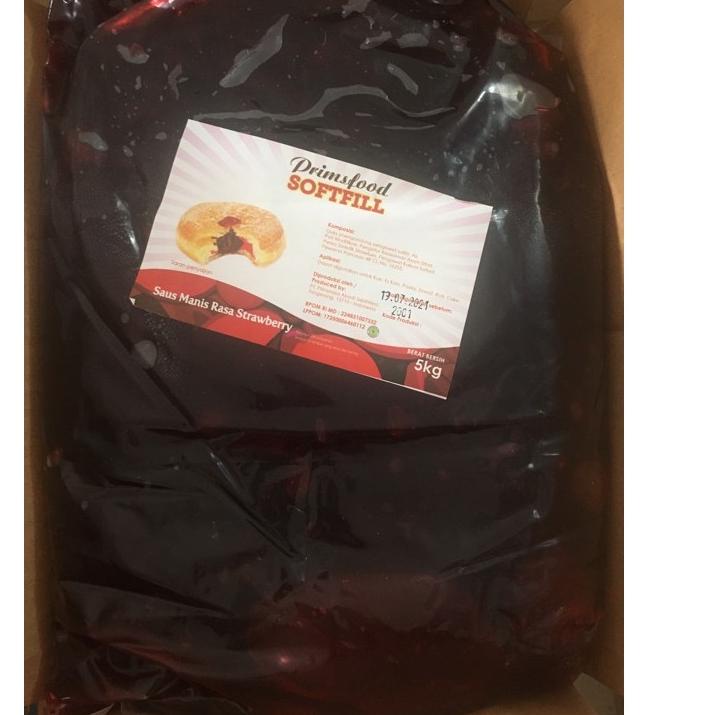 

trxa1A9m--Prims Food Selai Strawberry Jam selai stroberi murah ekonomis 5 kg