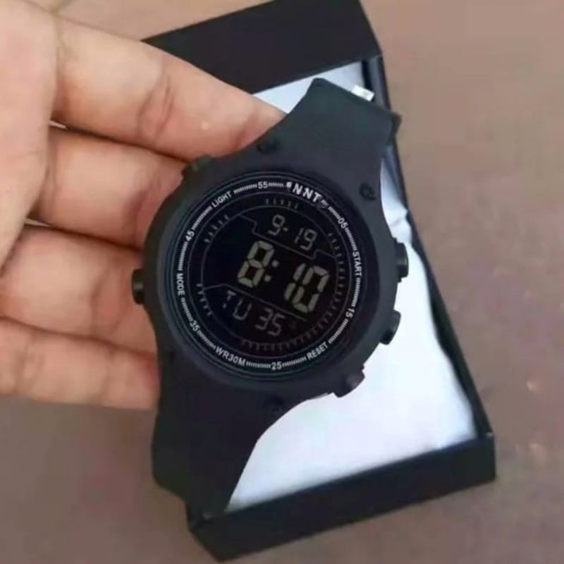 Jam Tangan Sport Pria WaterProof Bisa Buat Renang / Jam Tangan Cowok Strap Rubber Terlaris Digital F