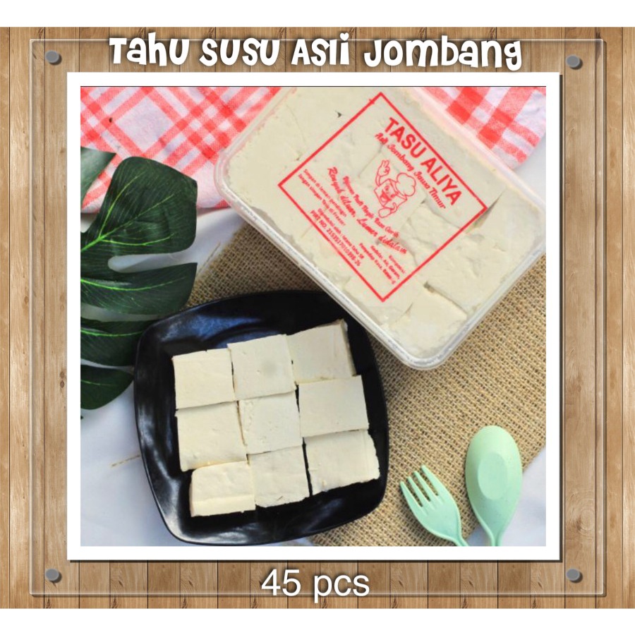 

Tahu Susu Tasu Aliya asli Jombang