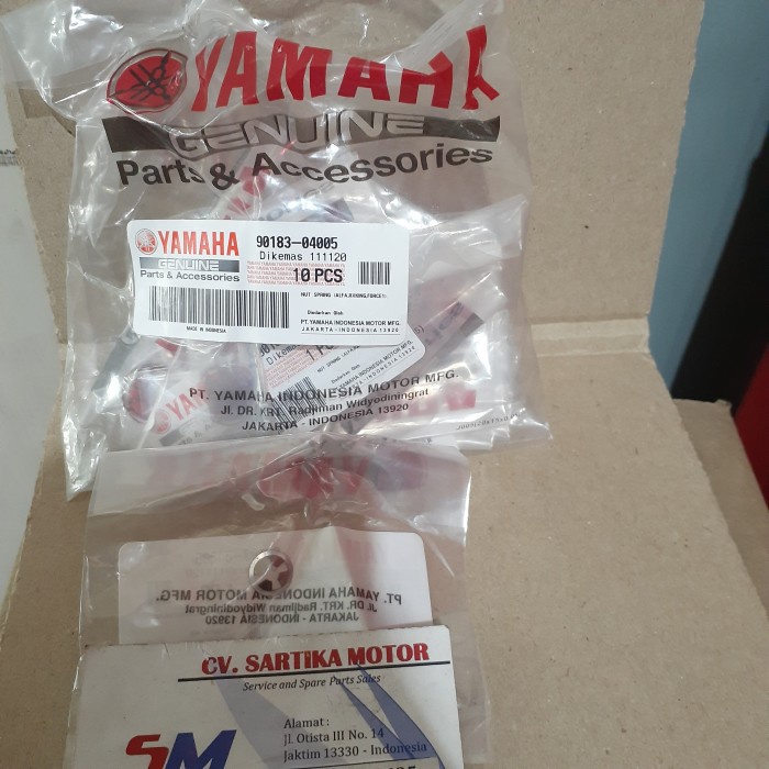 Ring Kancing Cover Tutup Footstep Xeon / Nut Spring 90183-04005