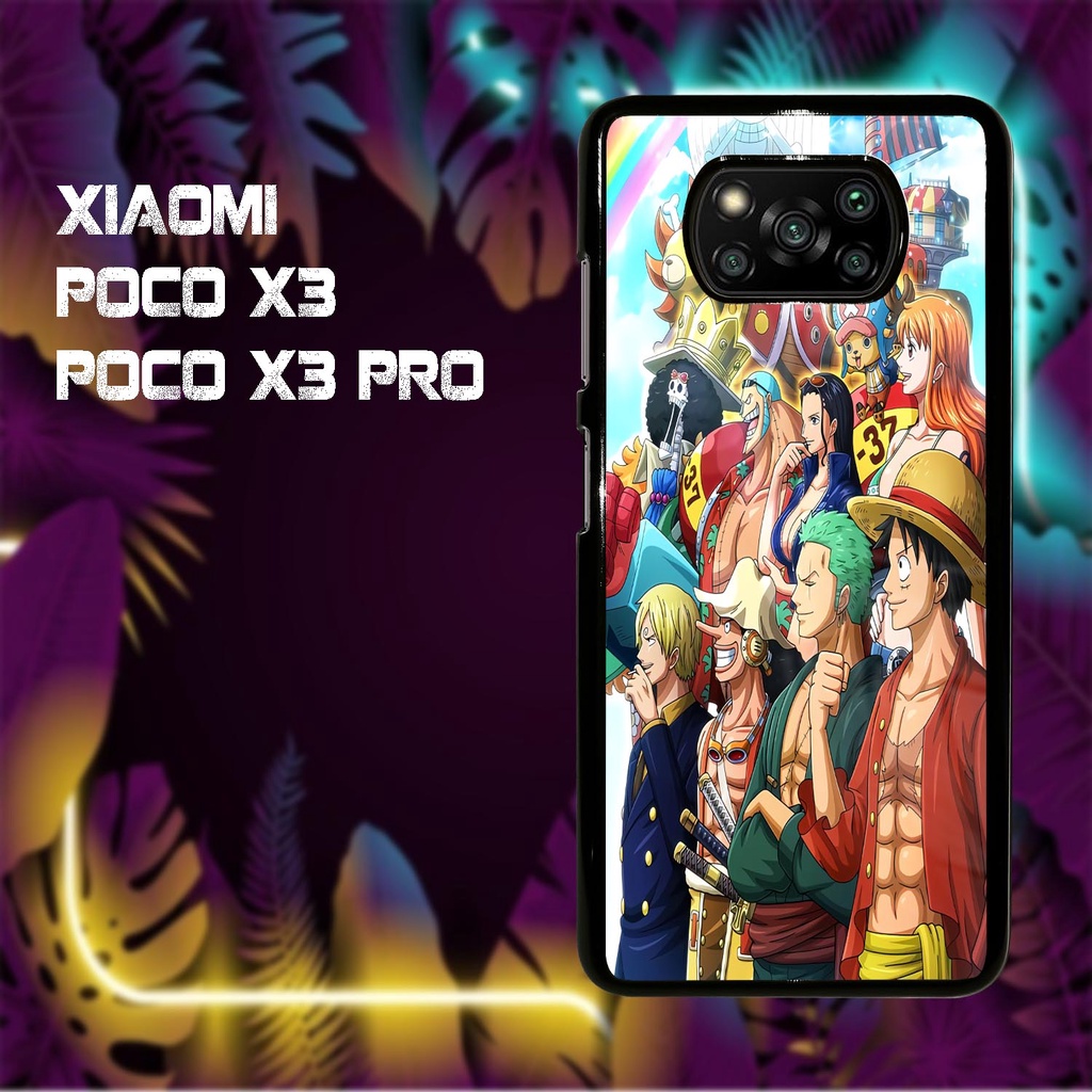 Case Kilau Poco Phone X3 | X3 NFC | X3 PRO | Casing Hp Xiaomi | Pelindung Smartphone | Motif One Pie