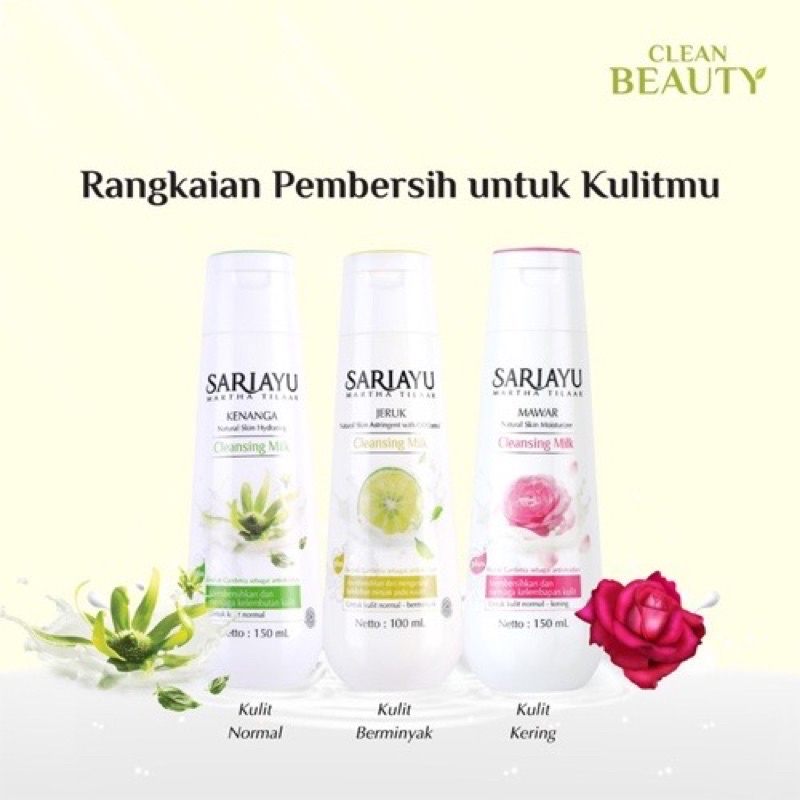 Sariayu Cleansing Milk 150ML