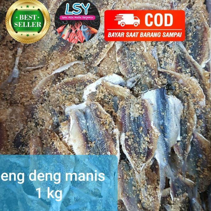 

Terjangkau--ikan asin dendeng tembang manis 1kg