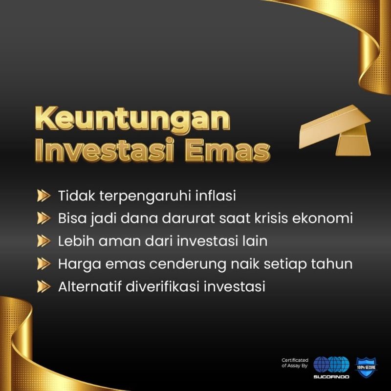 BABY GOLD Emas Mini 0.001 gram Asli 24 karat Emas Mini Batangan