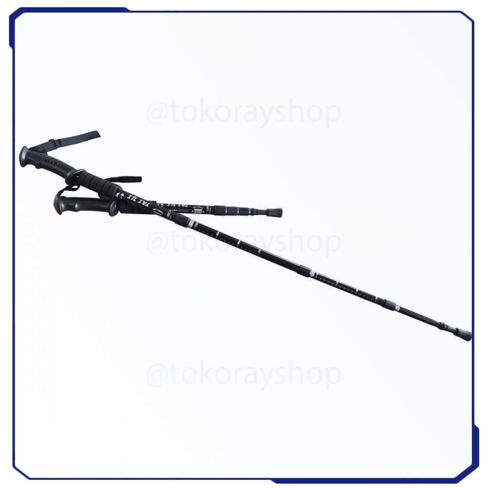 Tongkat Hiking Trekking Telescopic 4 Section - E4103
