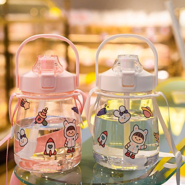 Botol Minum Anak 1300 ML Botol Gemoy Bening 1.3 Liter Botol Viral Motivasi 1,3 Liter FREE STICKER LU