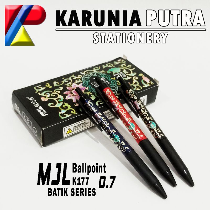 

Pulpen Pen Gel MJL K177 0.7mm Click
