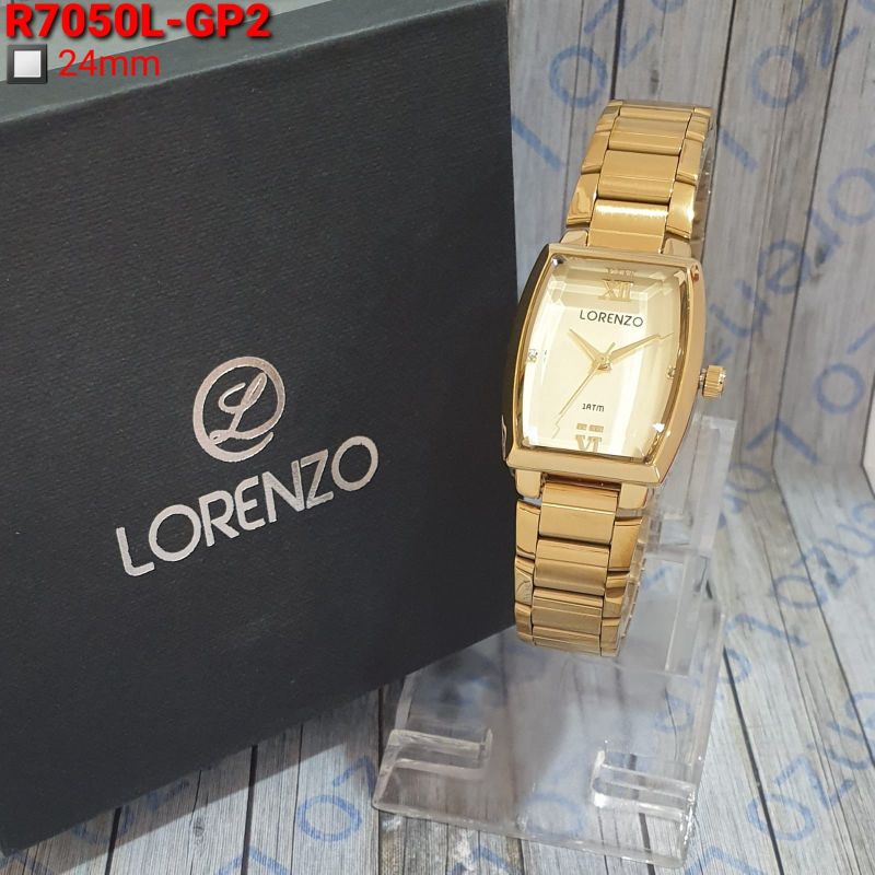 jam tangan wanita lorenzo original 7060