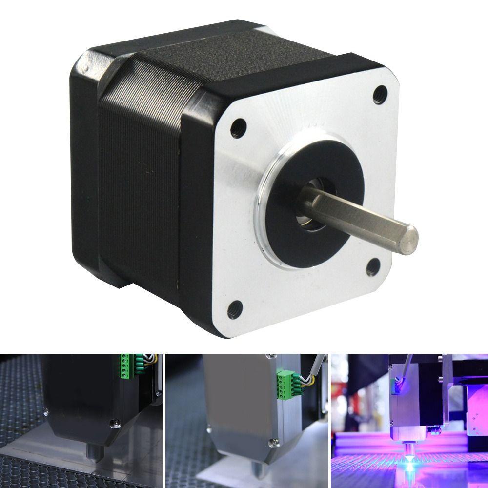 Populer Grafir Stepper Motor Torsi DIY Baru 0.45N. m Printer Engraving