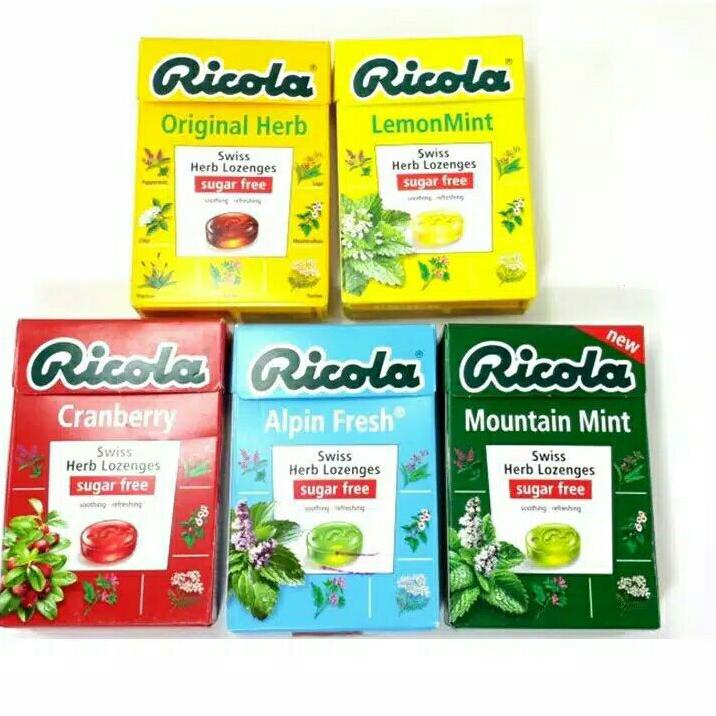 

Hot Sale--Permen Ricola Sugar Free 40 gr